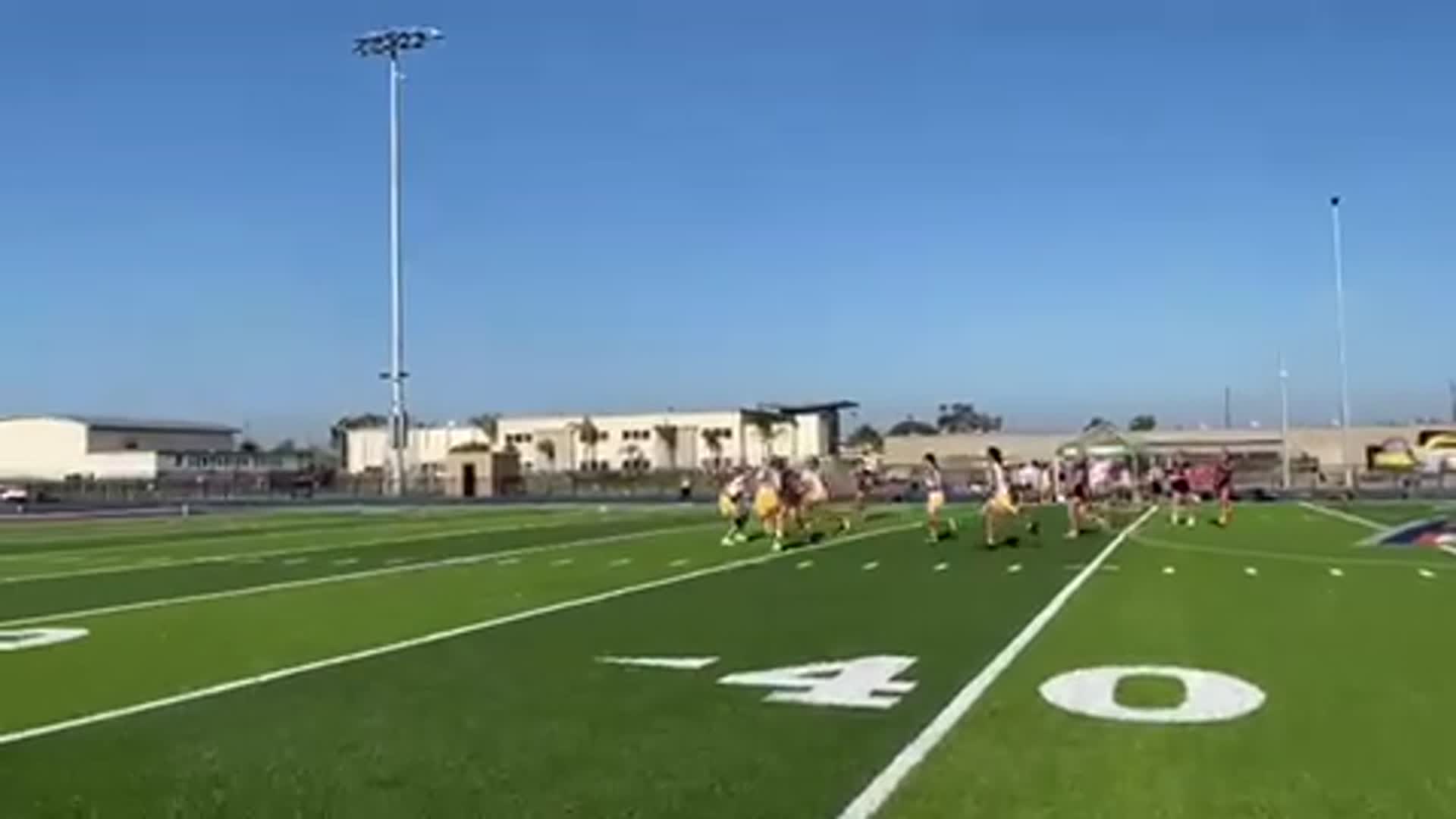 15 yard catch