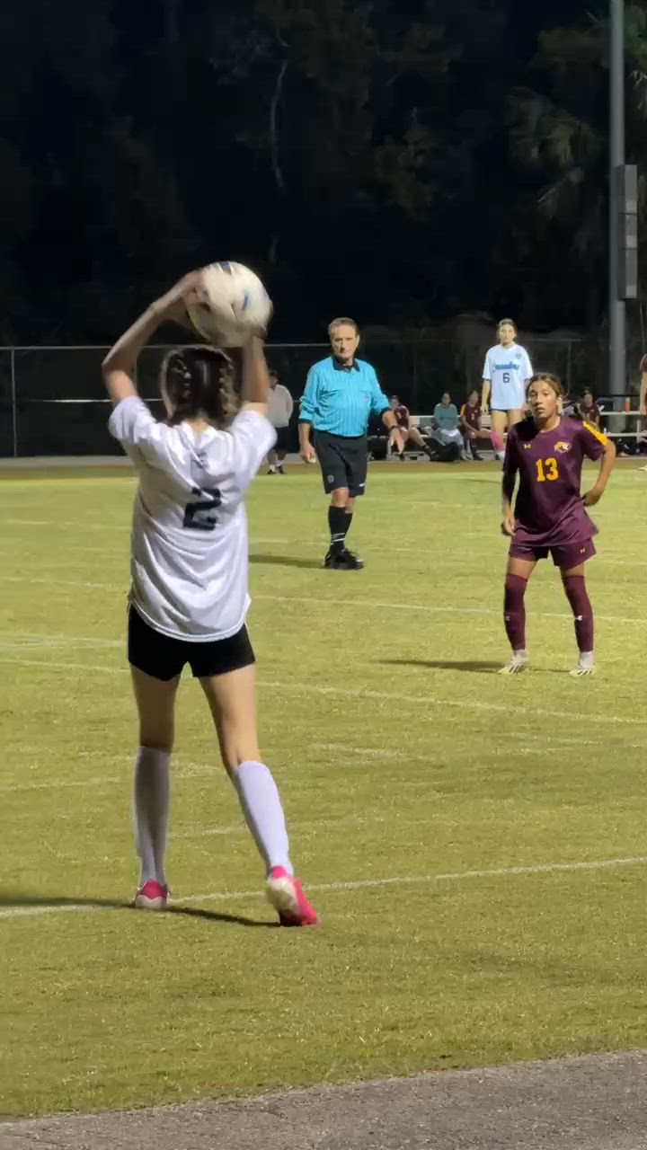 Baylee Calloway - 11/3/2024 Crescent City vs First Baptist Christian Academy