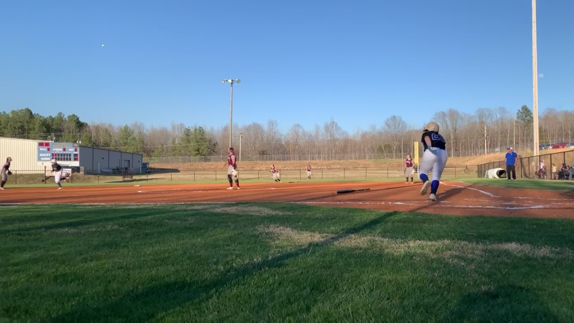 Home run #1 Sophomore season