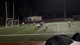 Free kick from Jose ortiz #9