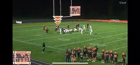 DEFENSE - LB - 35 Tackles 1 Sack 8 TFL 7 QBH, OFFENSE - QB - 364 yds rushing 4 TD 2 2 PT, 377 yds passing 4 TD 2 2 PT, 741 TOTAL YARDS