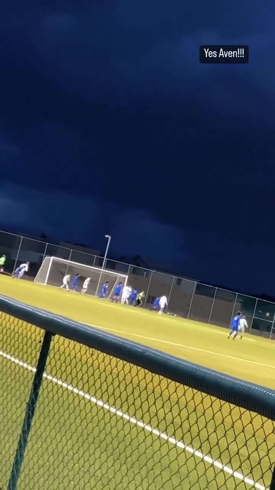 Corner kick save