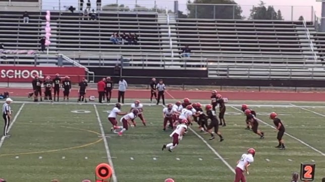 Brady 1st TD on JV