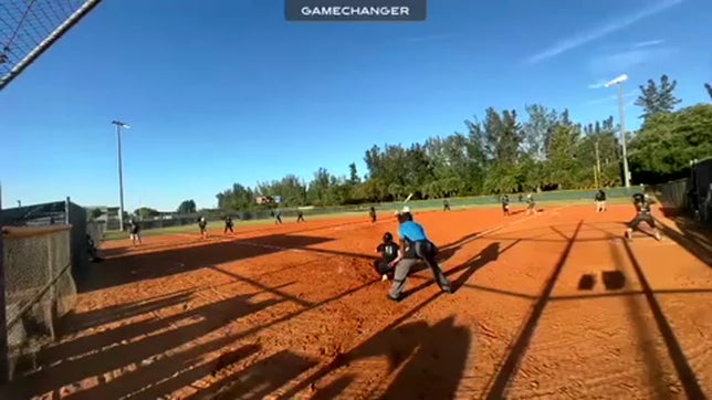 Britney singles to right field