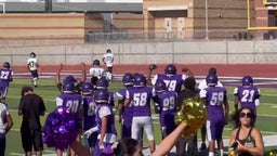 Post route for a touchdown