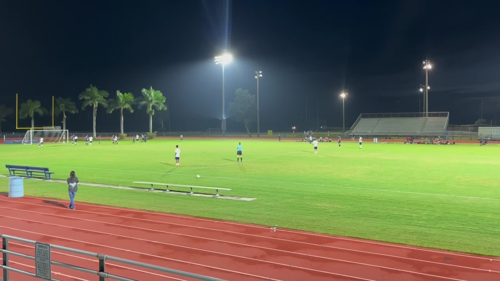 Goal against Estero High School