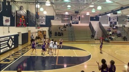 #21 with a sweet baseline dish to #55 for the bucket