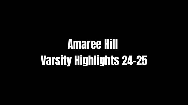 Amaree Hill put on a show against the Highschool teams in the North Coast Section!!