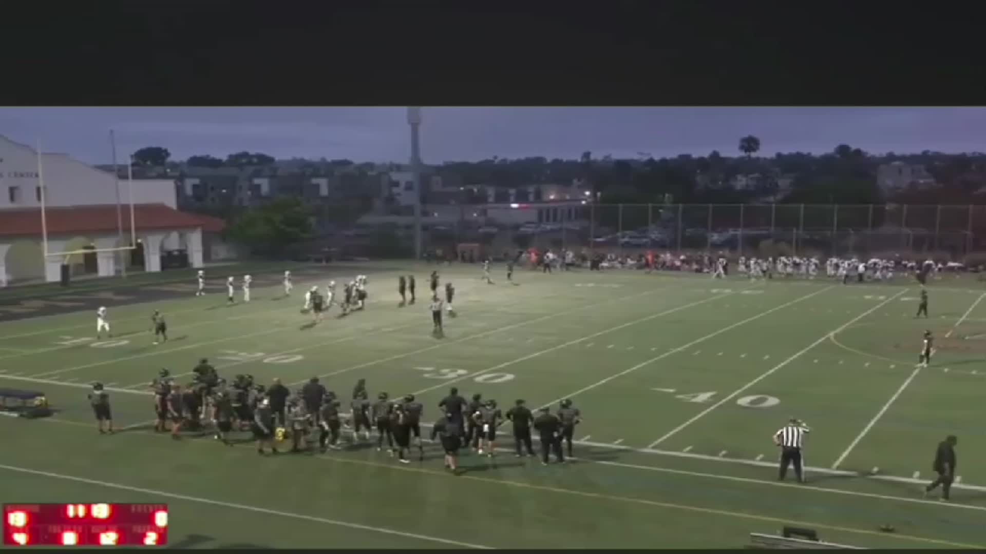 Jacob Beastley Eastley  45 yrd Punt Return for a TD 
Army Navy Academy  53-0 Rock Academy