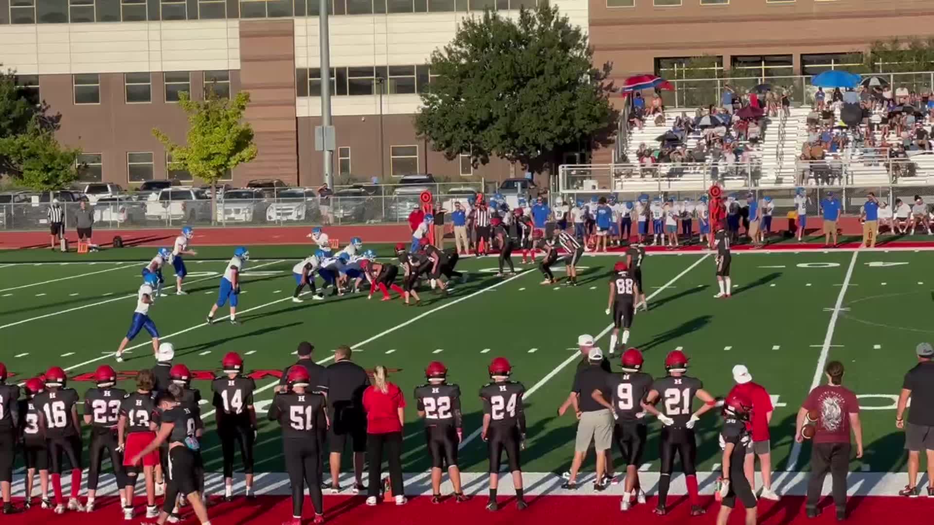 Tigers #1 Titan Bourchard takes down Dixie