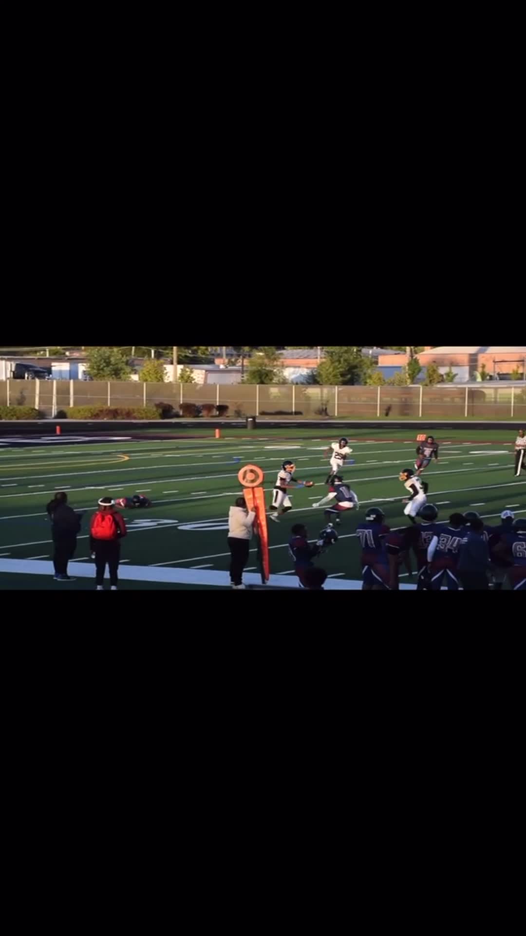 # class of 2027 Jesus Mitchell Hightower take a pick to the house