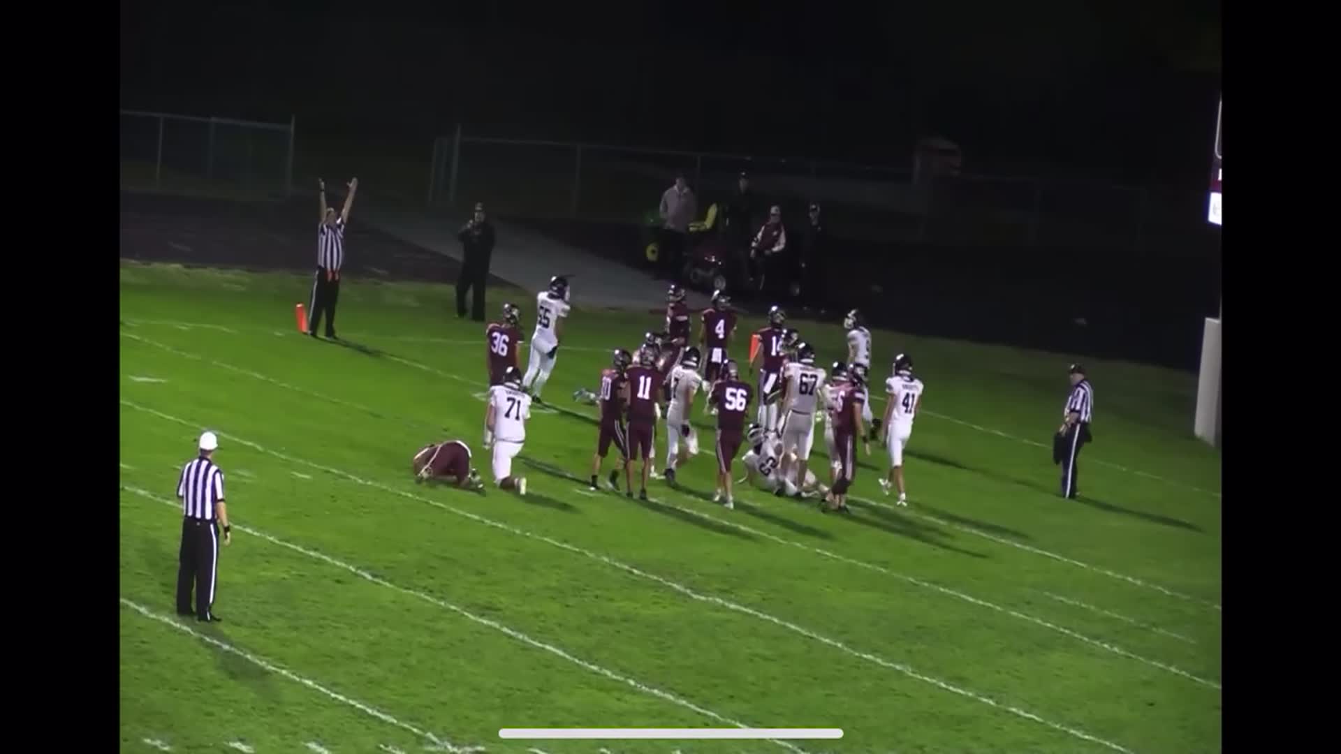 Touchdown against Genoa