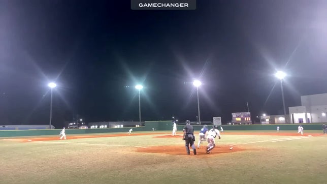 Matt Altman has hits in every game so far