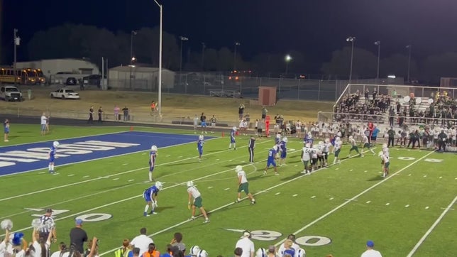 6 seconds left of the game... QB sack to take the win.