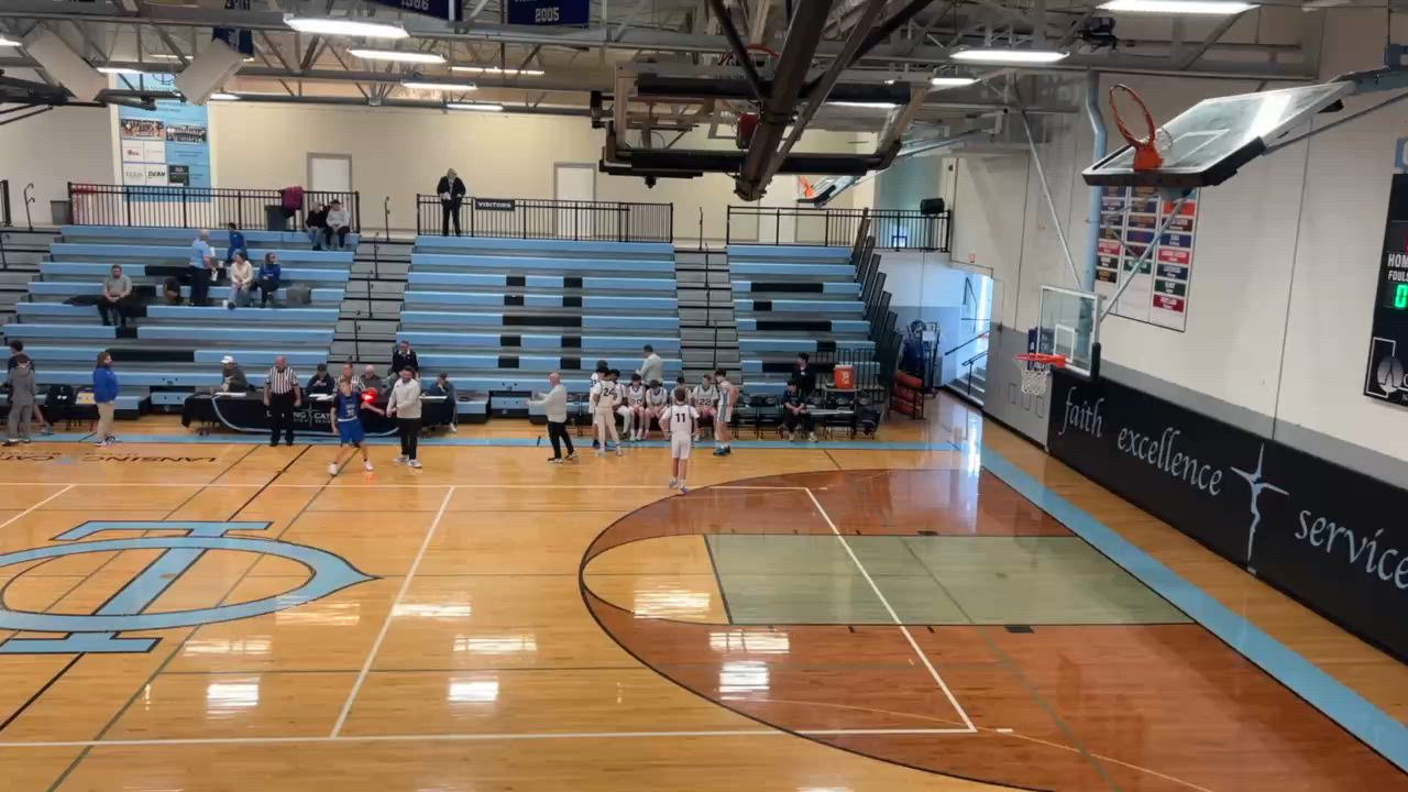 LCHS Starting Lineup vs. Ionia 1/15/26