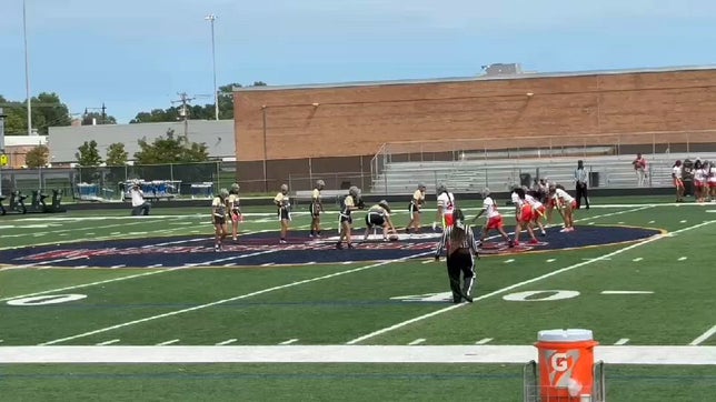 Syteria dominant the field with amazing touchdown