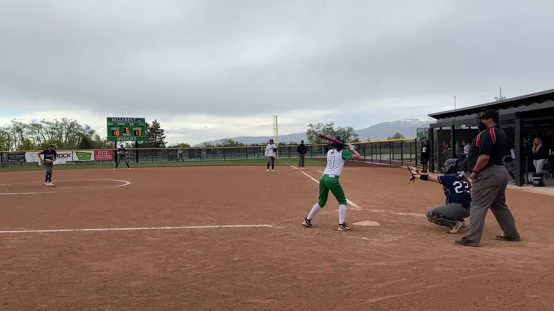 First Varsity At Bat & Hit