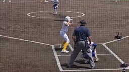 2 RBI hit by Mylie Vollmer