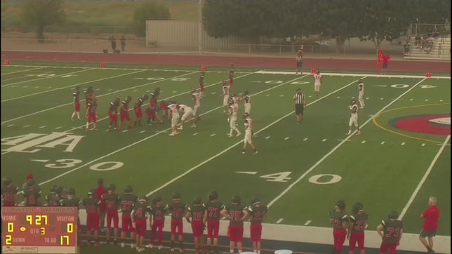 my first high school game