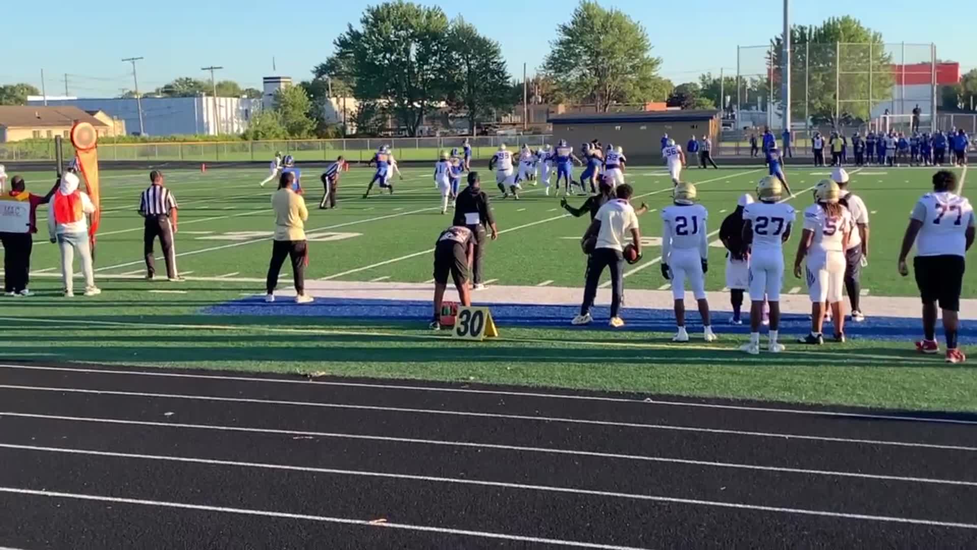 #5 K Vinson Jr tackle