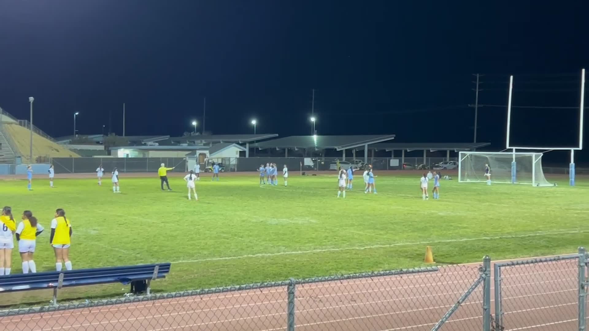 Free kick goal by Jordyn