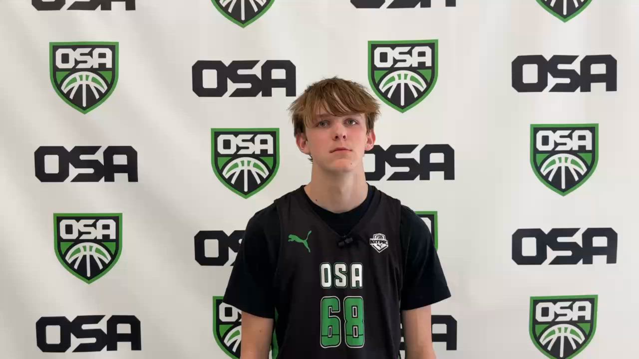 Colin Hansen Class of 2028 OSA U16 Drazic: Game 1 pregame