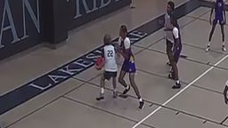 Short Corner Shot on 6'8" Defender