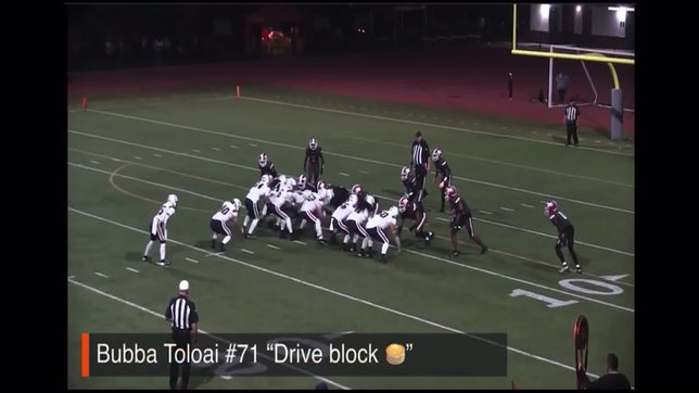 Freshman year plays. 6'2" 235lbs learning and growing. Working on fundamentals and techniques