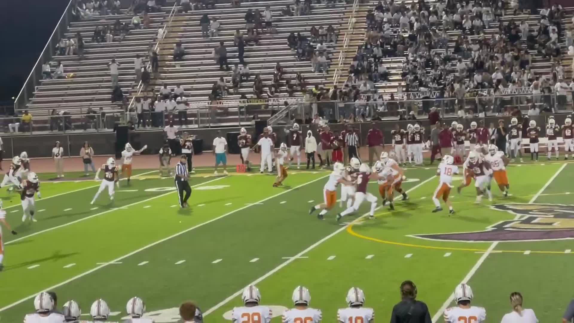 Coyotes touchdown pass