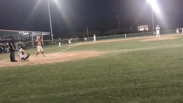 Tyler w/ an in the park Grandslam