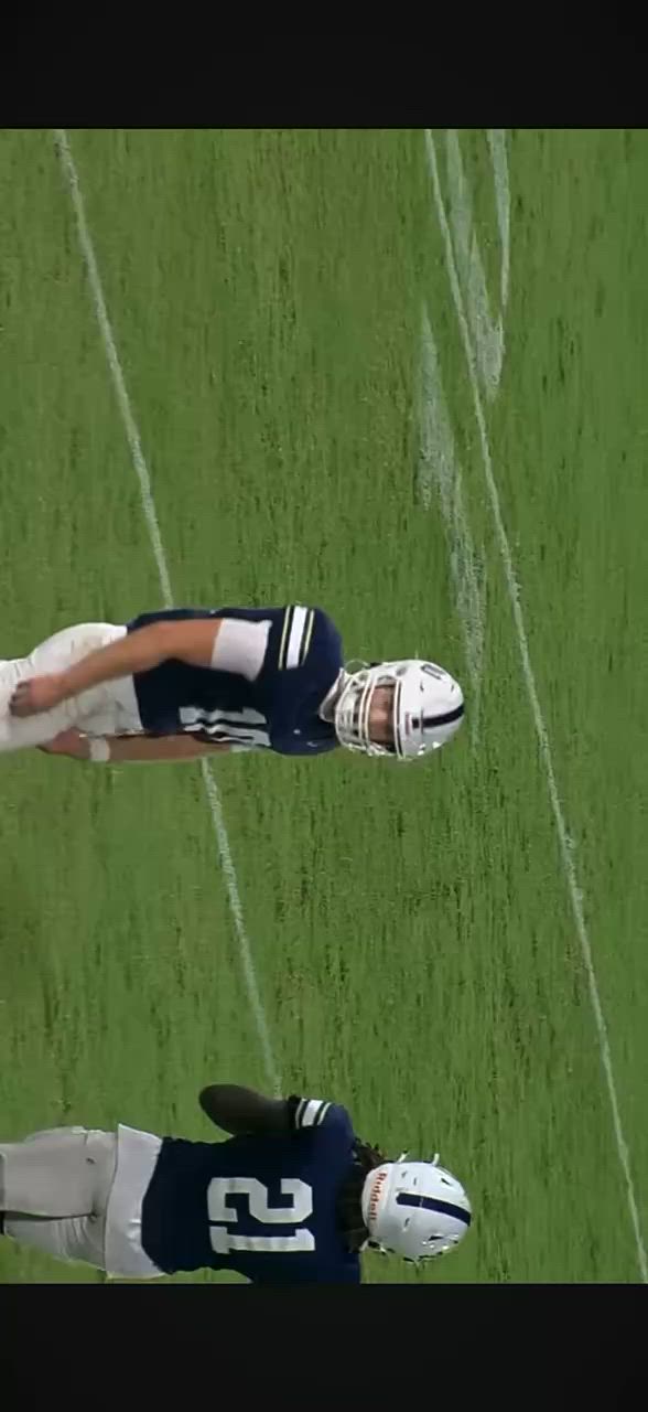 Big hit to start off the half!!!!