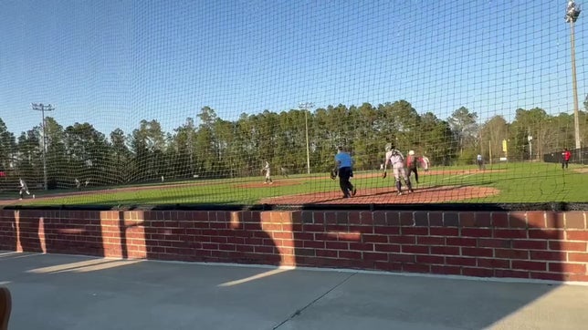 Line drive single, out on attempt at second
