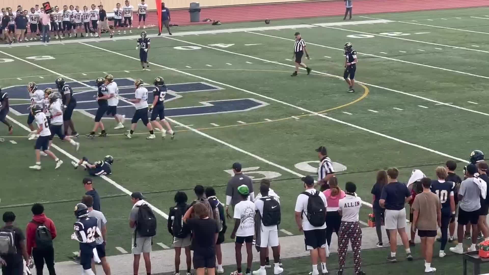 Solon vs. Olmsted Falls Brock Stone (#5) run