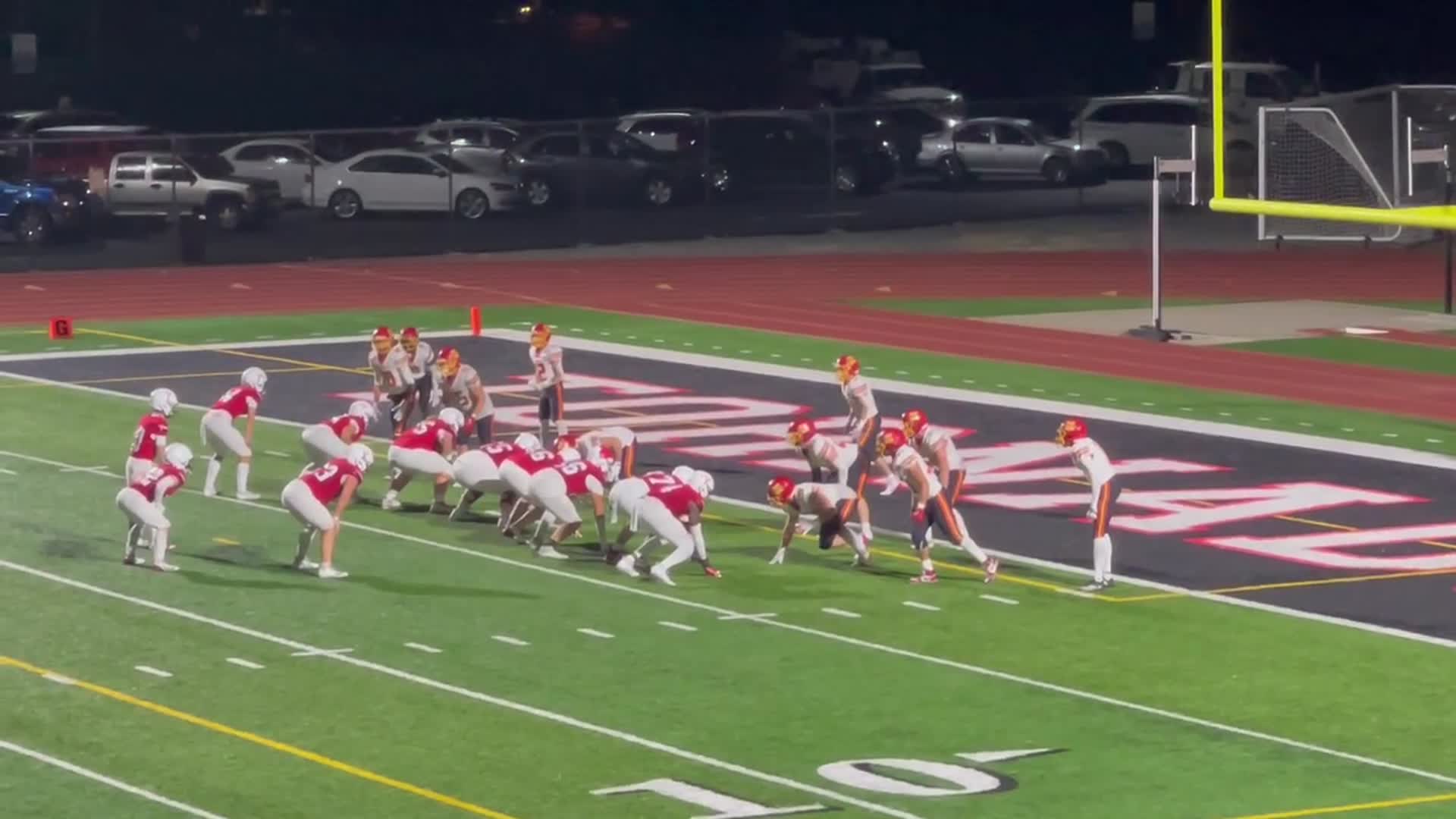 4th quarter YELM #10 Parker Myers with the two point conversion is Good