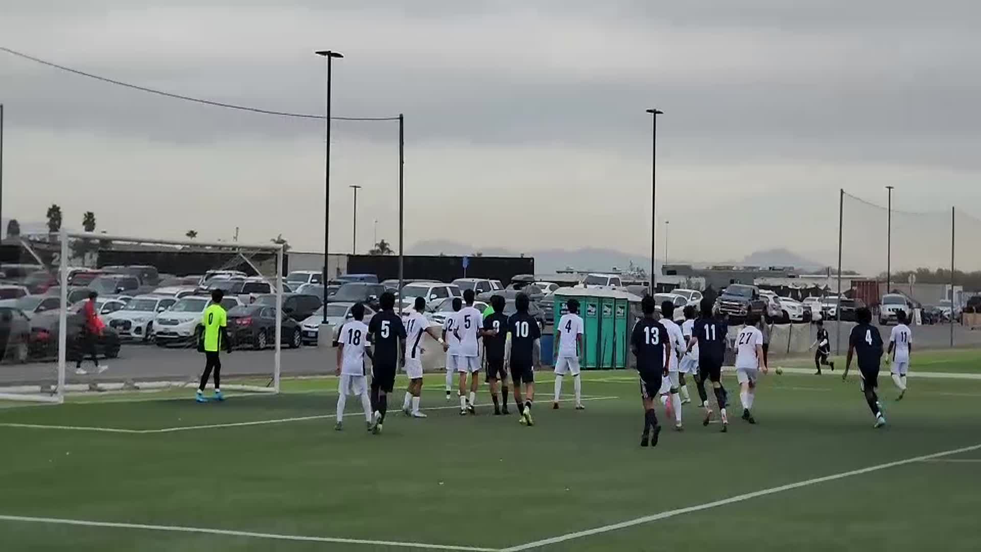 Diving header against Citrus