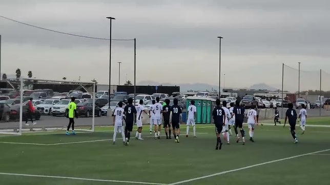 Game equalizer- corner kick to diving header