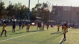 Anessa Davidson touch down against Whitney Young Chicago