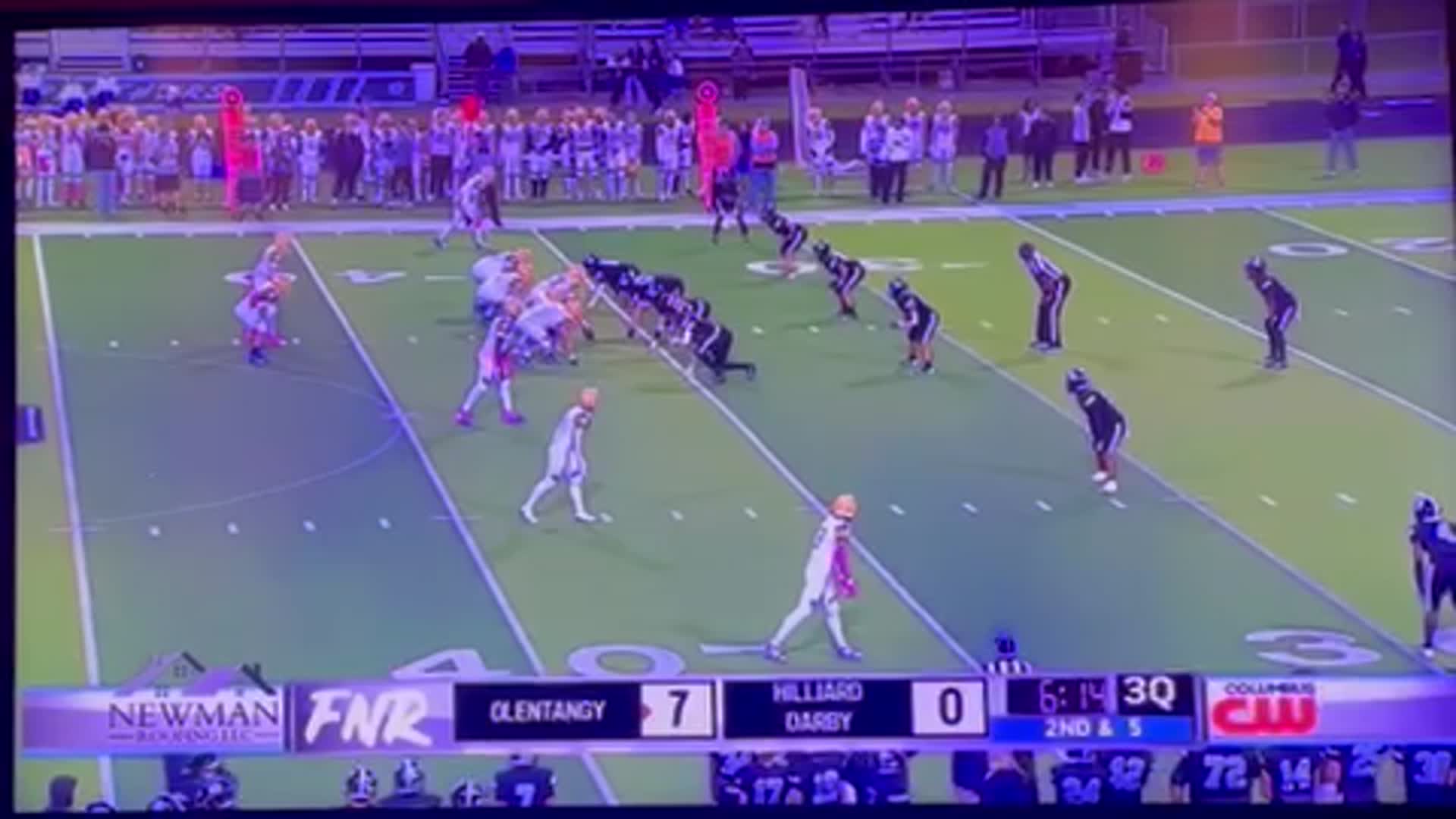 Interception- Marsalis Bell #3 Hilliard Darby Free Safety