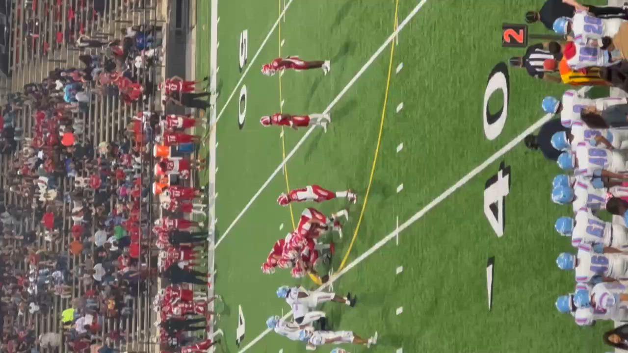 Second TD run for freshman RB