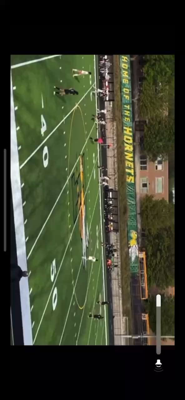 Goal from outside the box far left corner off of a breakaway run