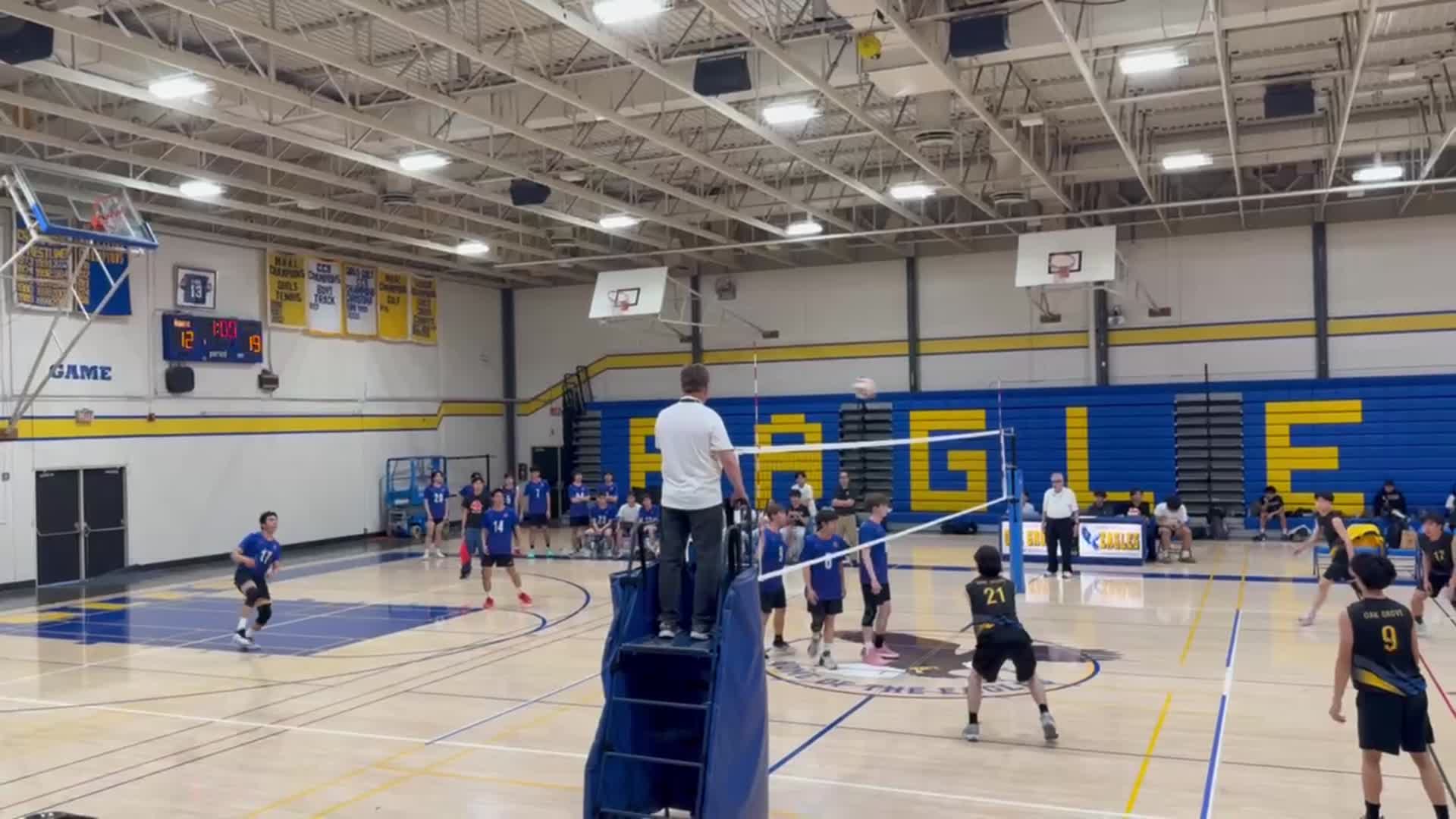 4/15/2025 Varsity Boys Volleyball - Santa Teresa @ Oak Grove