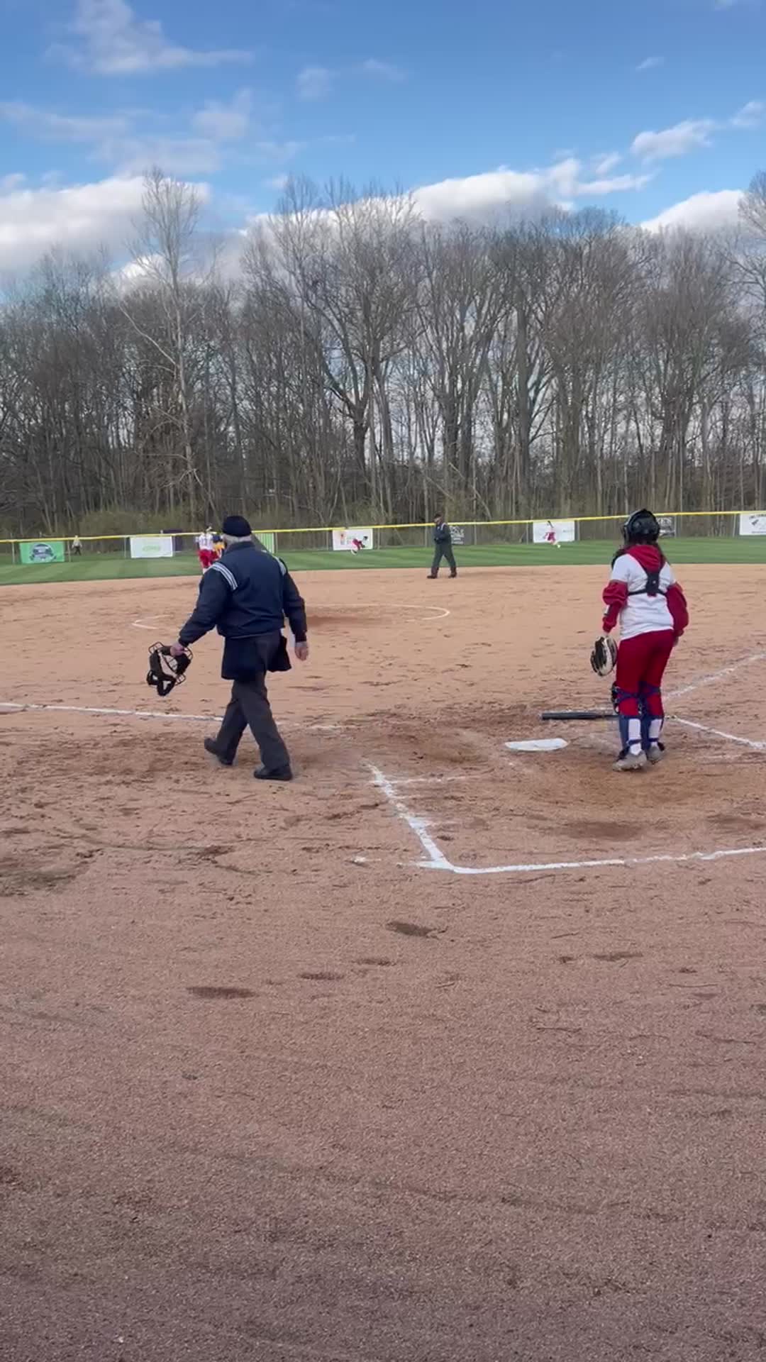 Deep shot to center