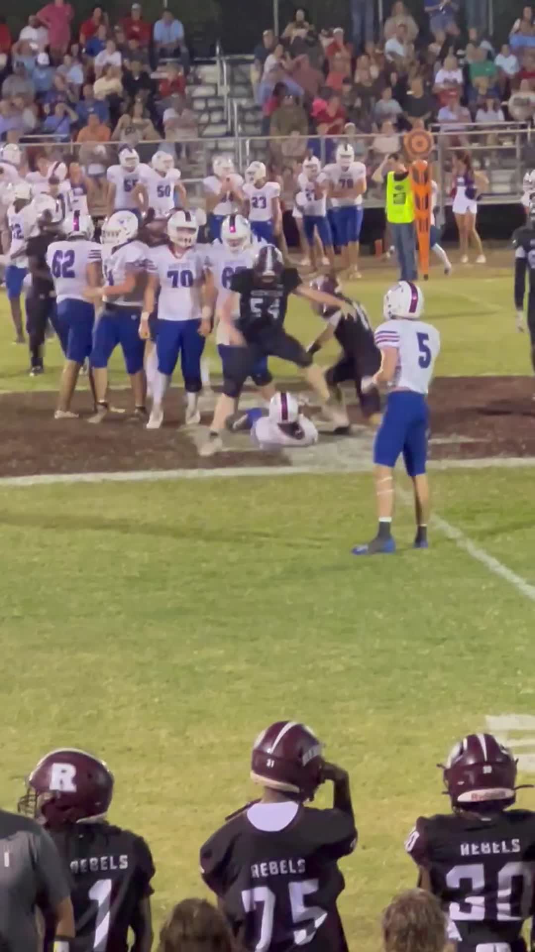 Backside tackle
