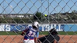 Single hit to right center