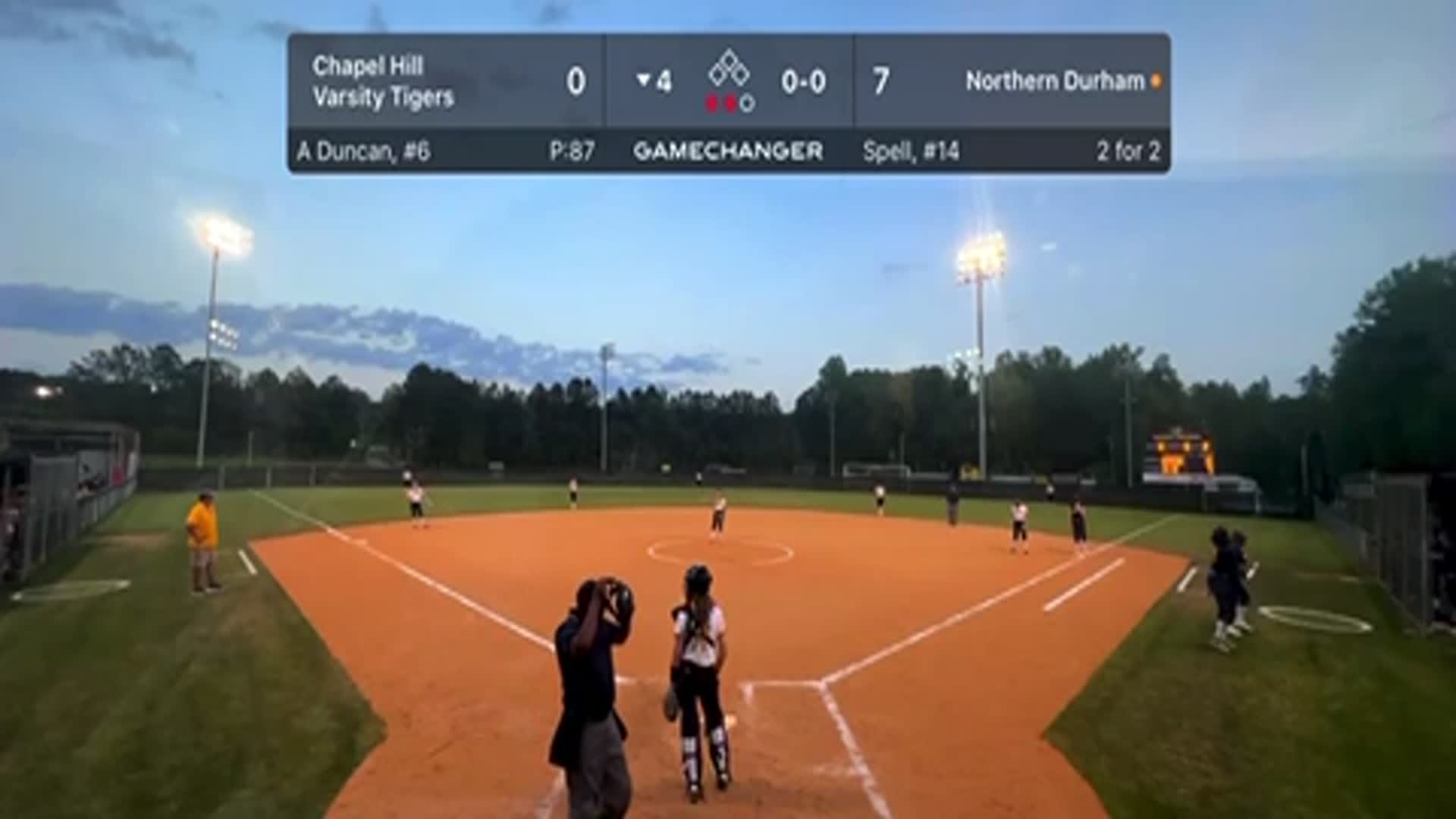 Back to Back Home Runs Ruffin/Browning