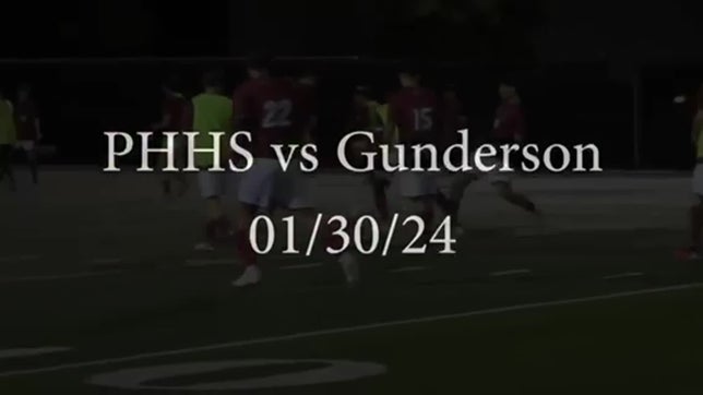 Varsity vs Gunderson game 2 at home. Final score 4-0 piedmont win.