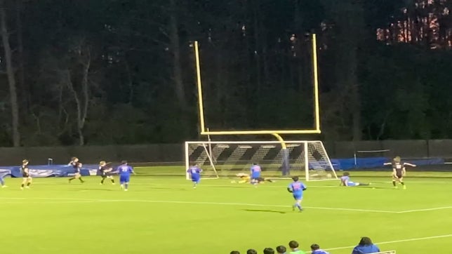 Score vs St John's to make it 2-0