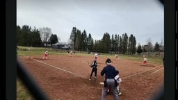 Emylee Z hit to center