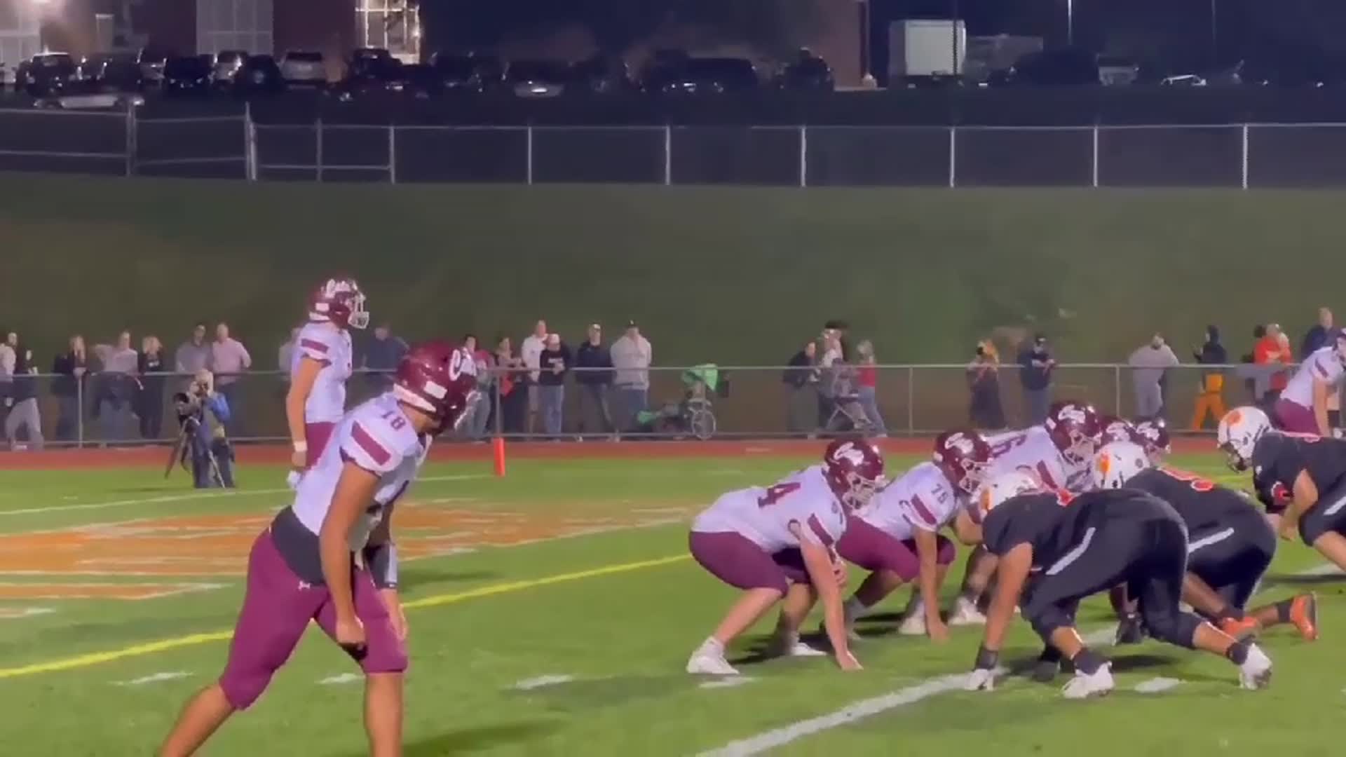 QB Sack for a safety