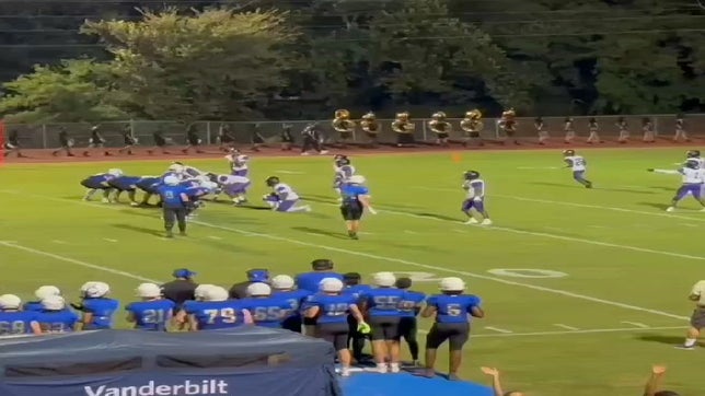 18 yard touchdown pass to #0 Topher Allen
